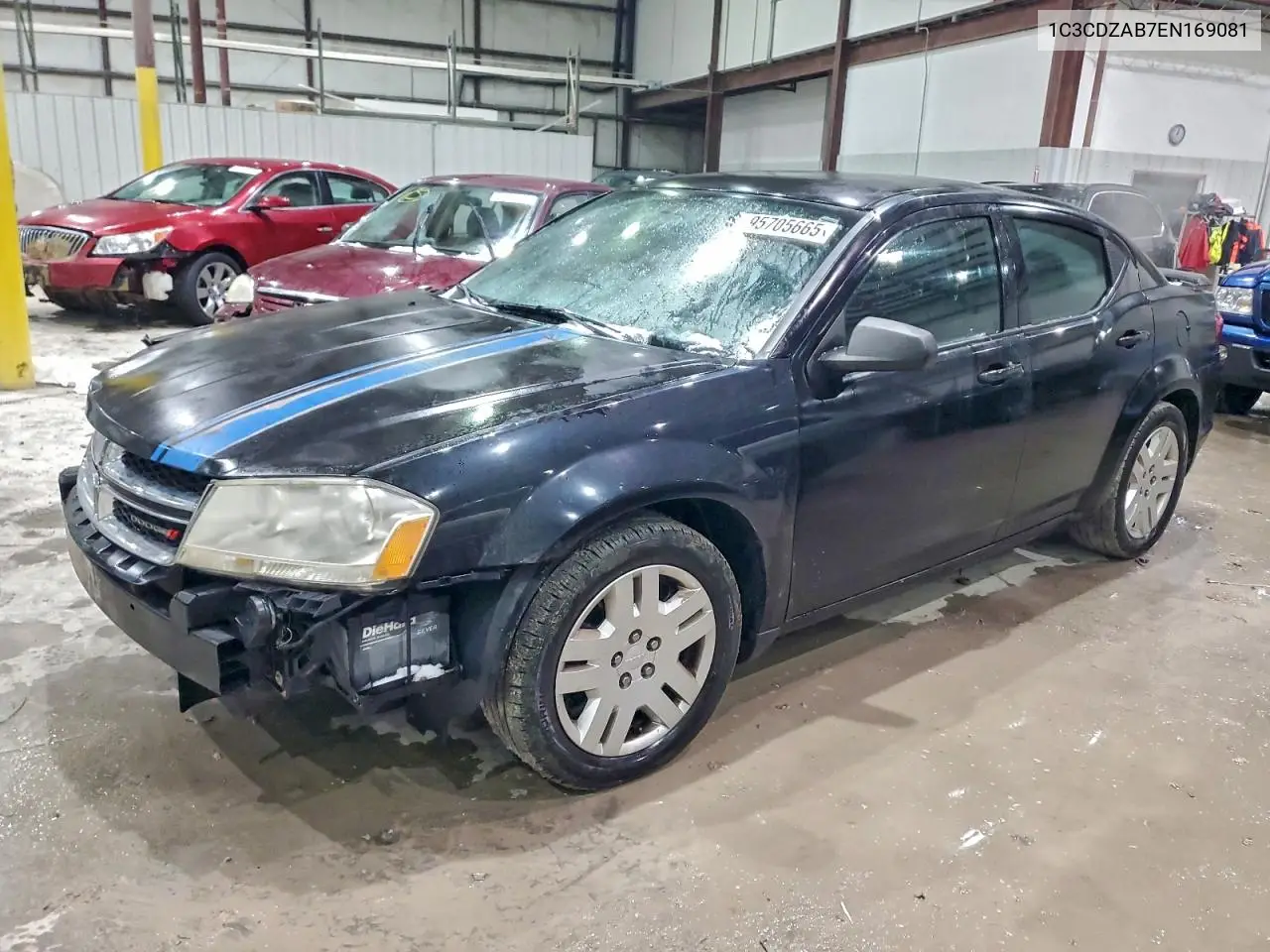 1C3CDZAB7EN169081 2014 Dodge Avenger Se