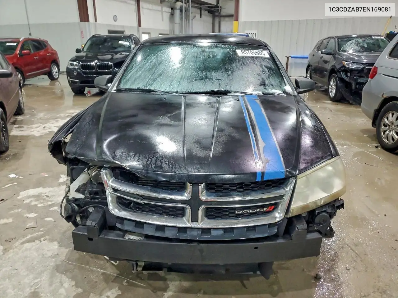 1C3CDZAB7EN169081 2014 Dodge Avenger Se
