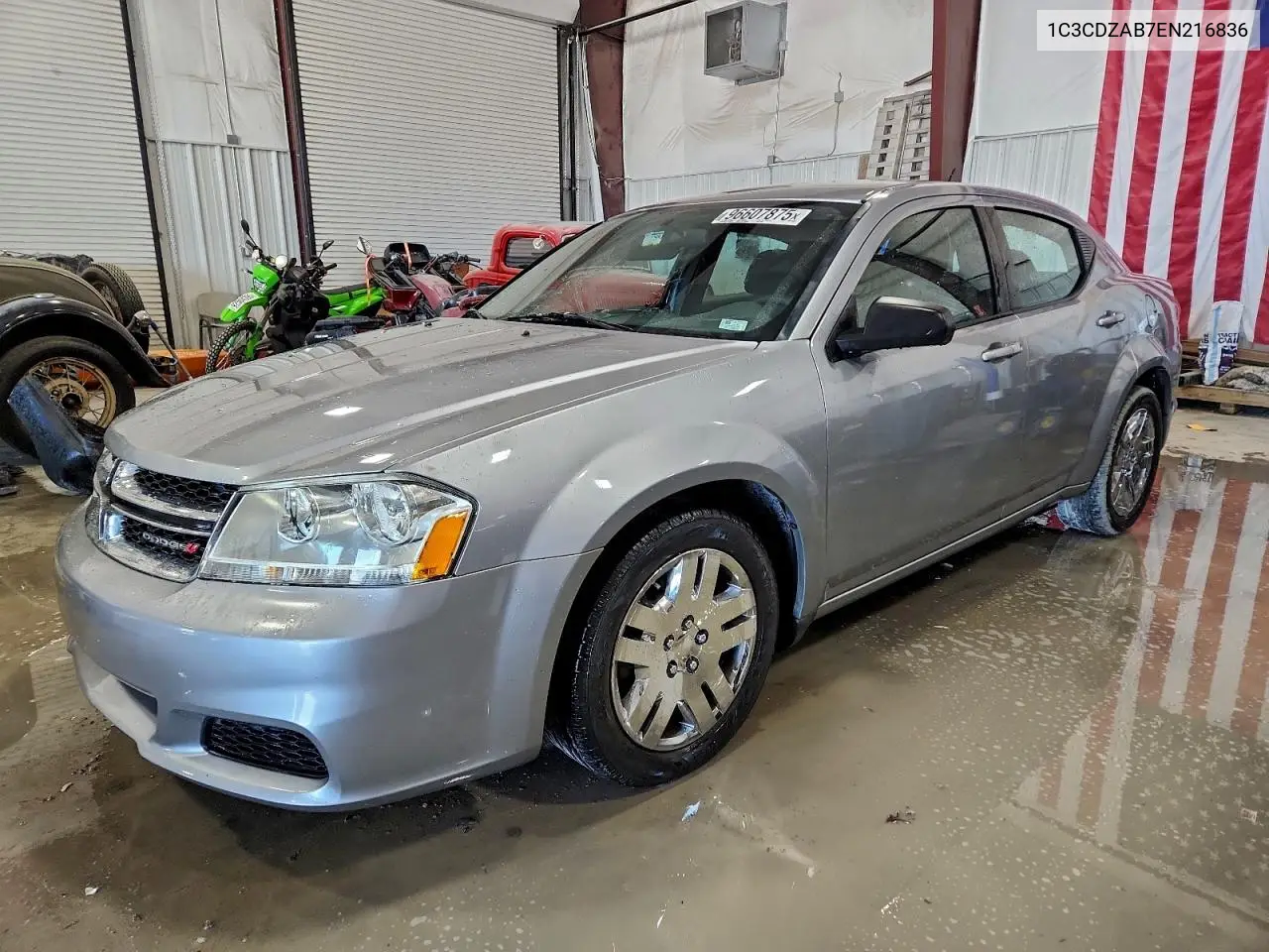 1C3CDZAB7EN216836 2014 Dodge Avenger Se