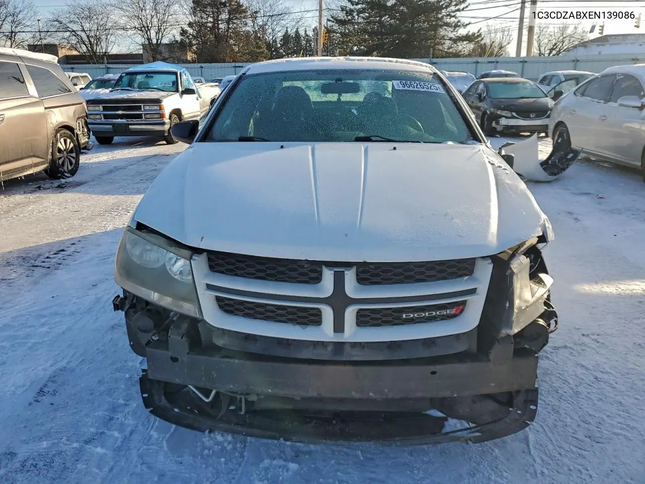 1C3CDZABXEN139086 2014 Dodge Avenger Se