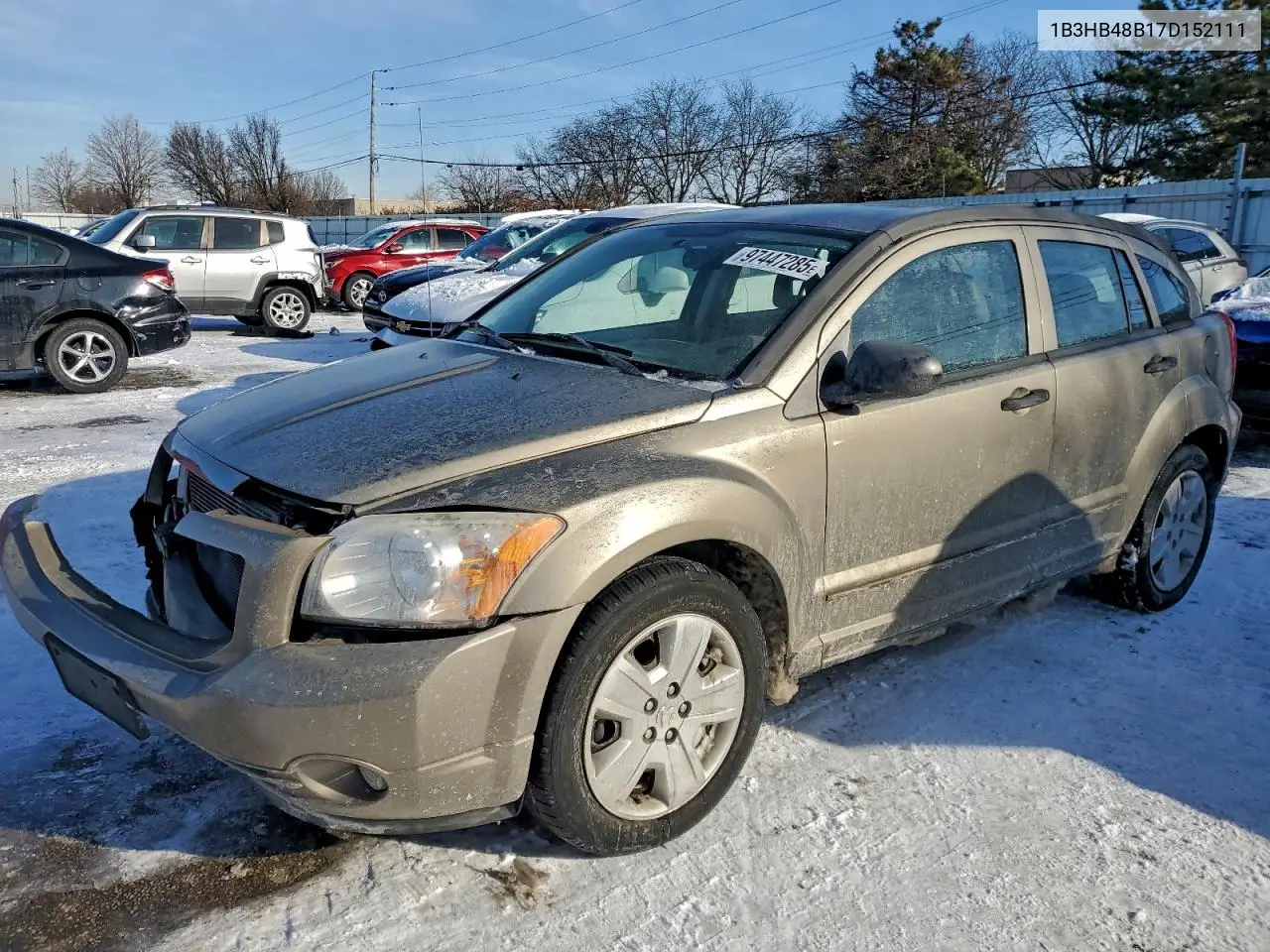 1B3HB48B17D152111 2007 Dodge Caliber Sxt