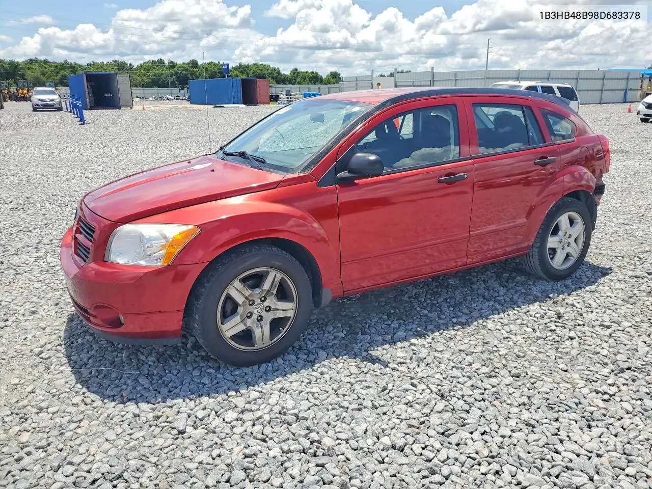 2008 Dodge Caliber Sxt VIN: 1B3HB48B98D683378 Lot: 55412156