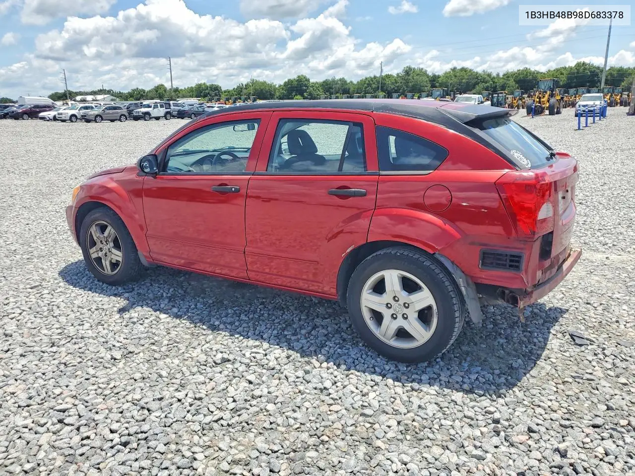 2008 Dodge Caliber Sxt VIN: 1B3HB48B98D683378 Lot: 55412156