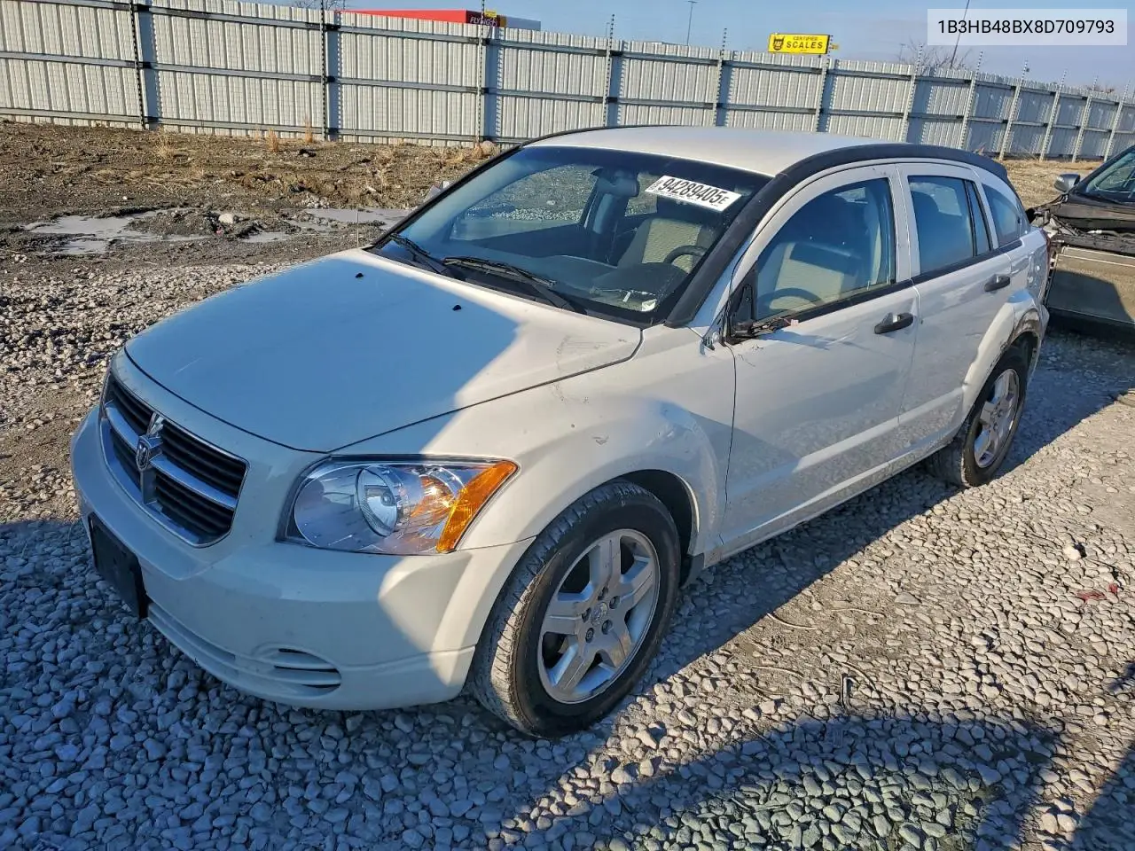 1B3HB48BX8D709793 2008 Dodge Caliber Sxt