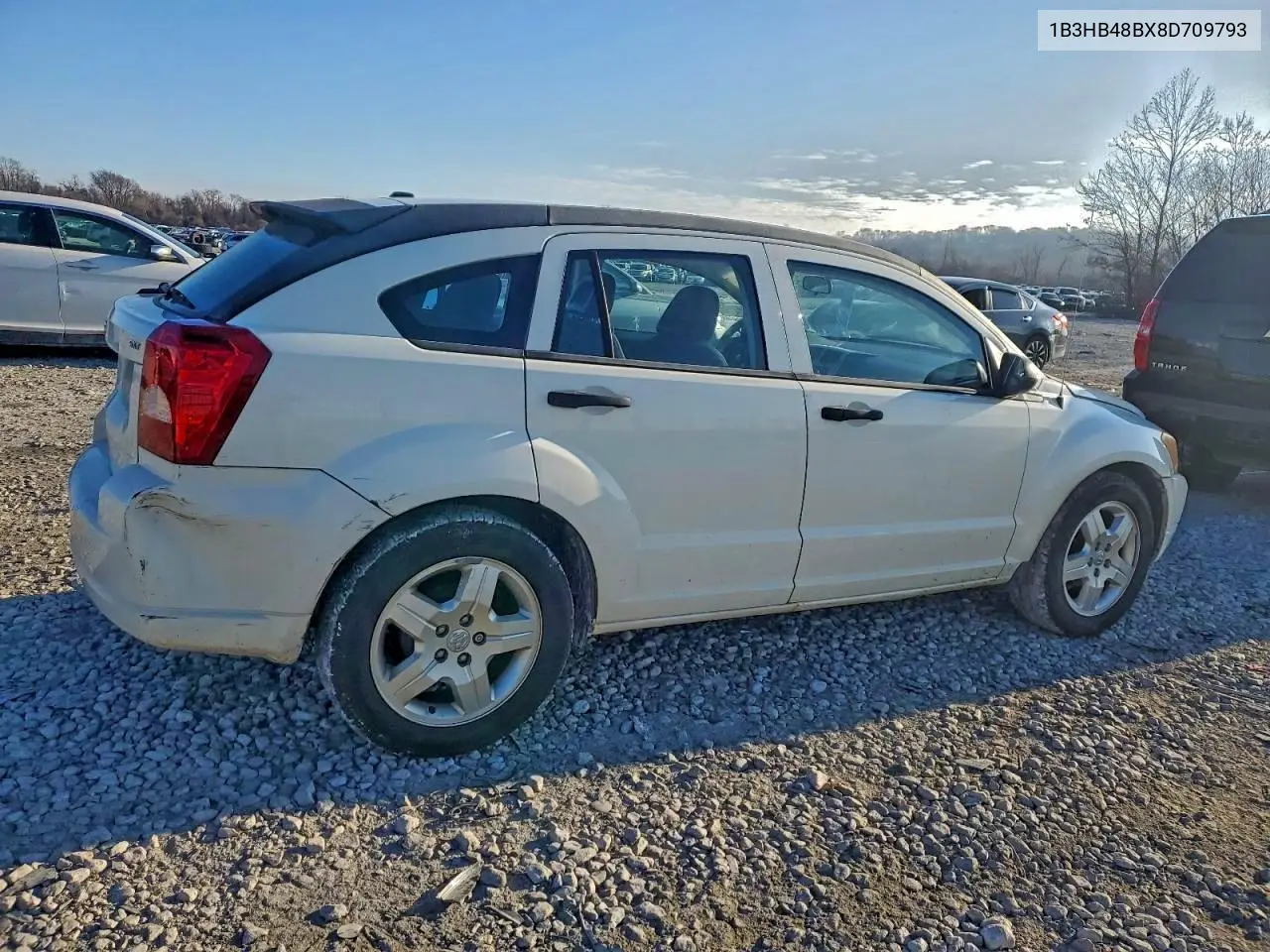1B3HB48BX8D709793 2008 Dodge Caliber Sxt