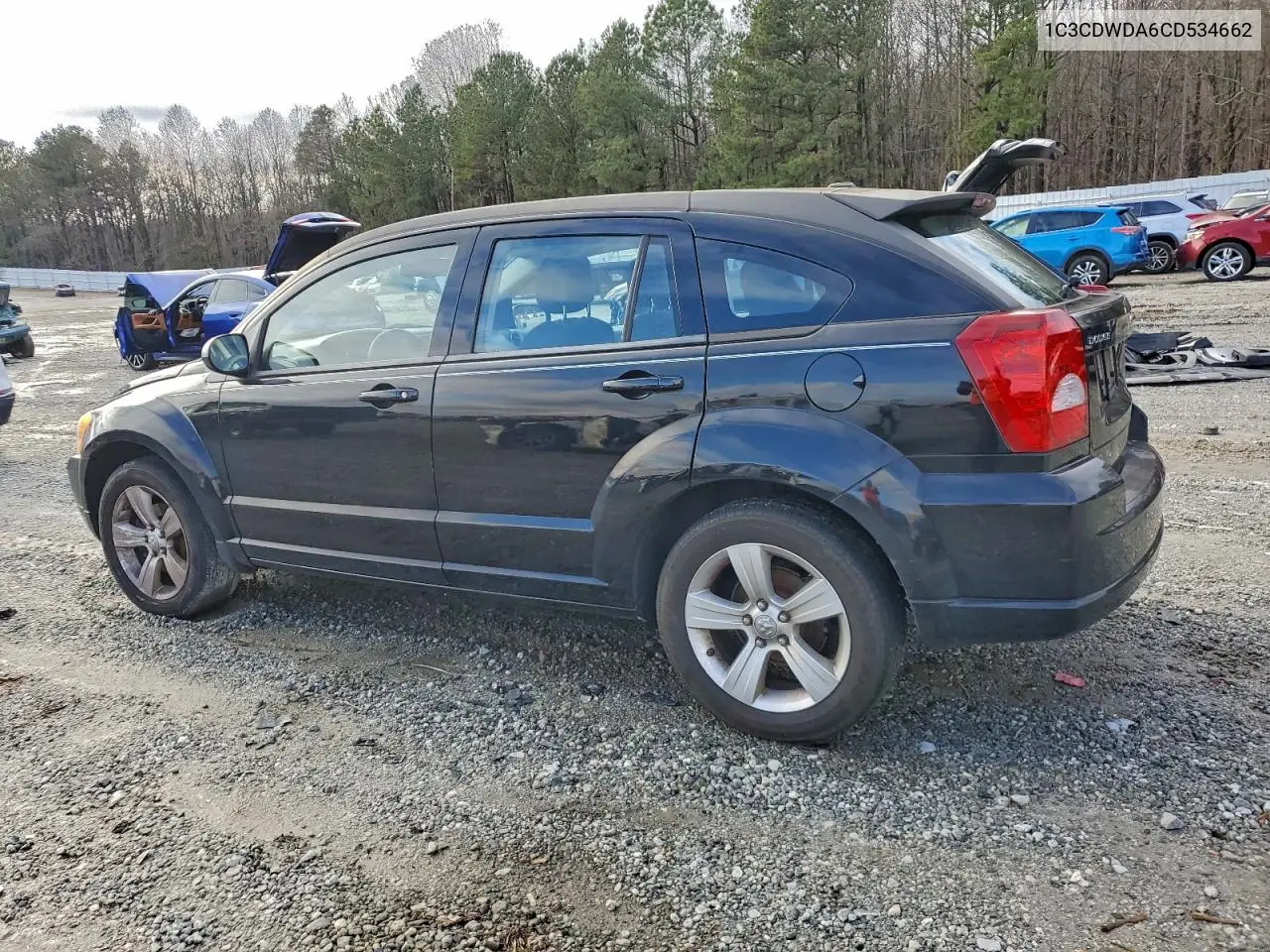 1C3CDWDA6CD534662 2012 Dodge Caliber Sxt