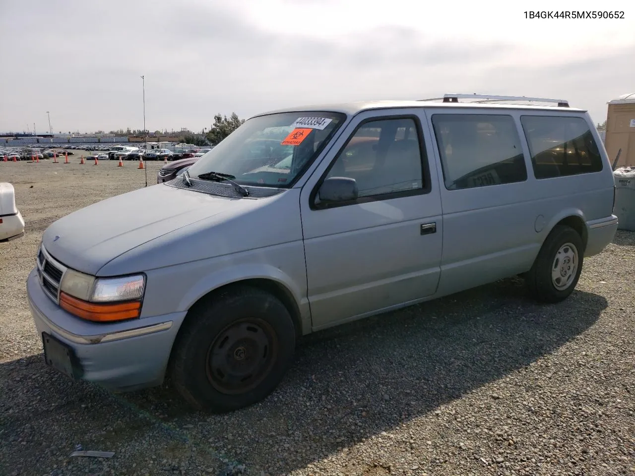 1991 Dodge Grand Caravan Se VIN: 1B4GK44R5MX590652 Lot: 44033394