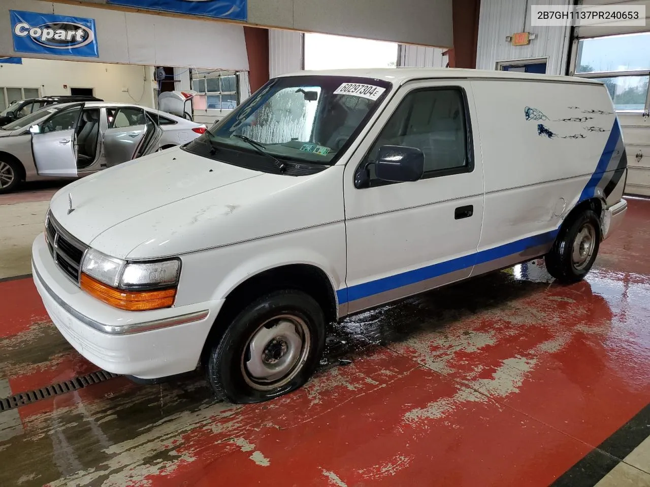 1993 Dodge Caravan C/V VIN: 2B7GH1137PR240653 Lot: 60297304