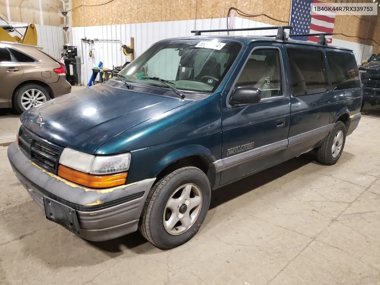 1994 Dodge Grand Caravan Se VIN: 1B4GK44R7RX339753 Lot: 56528754