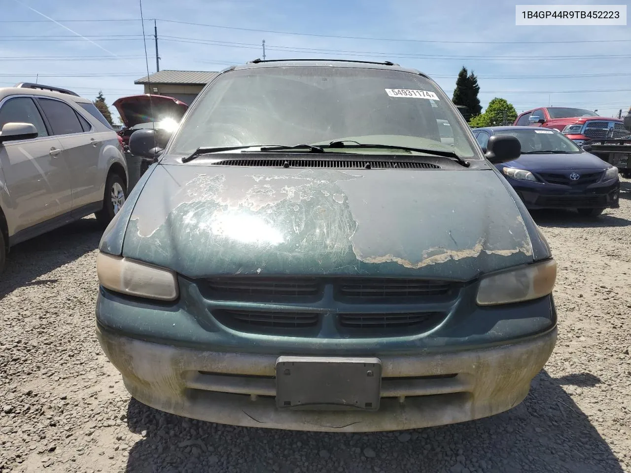 1996 Dodge Grand Caravan Se VIN: 1B4GP44R9TB452223 Lot: 54931174