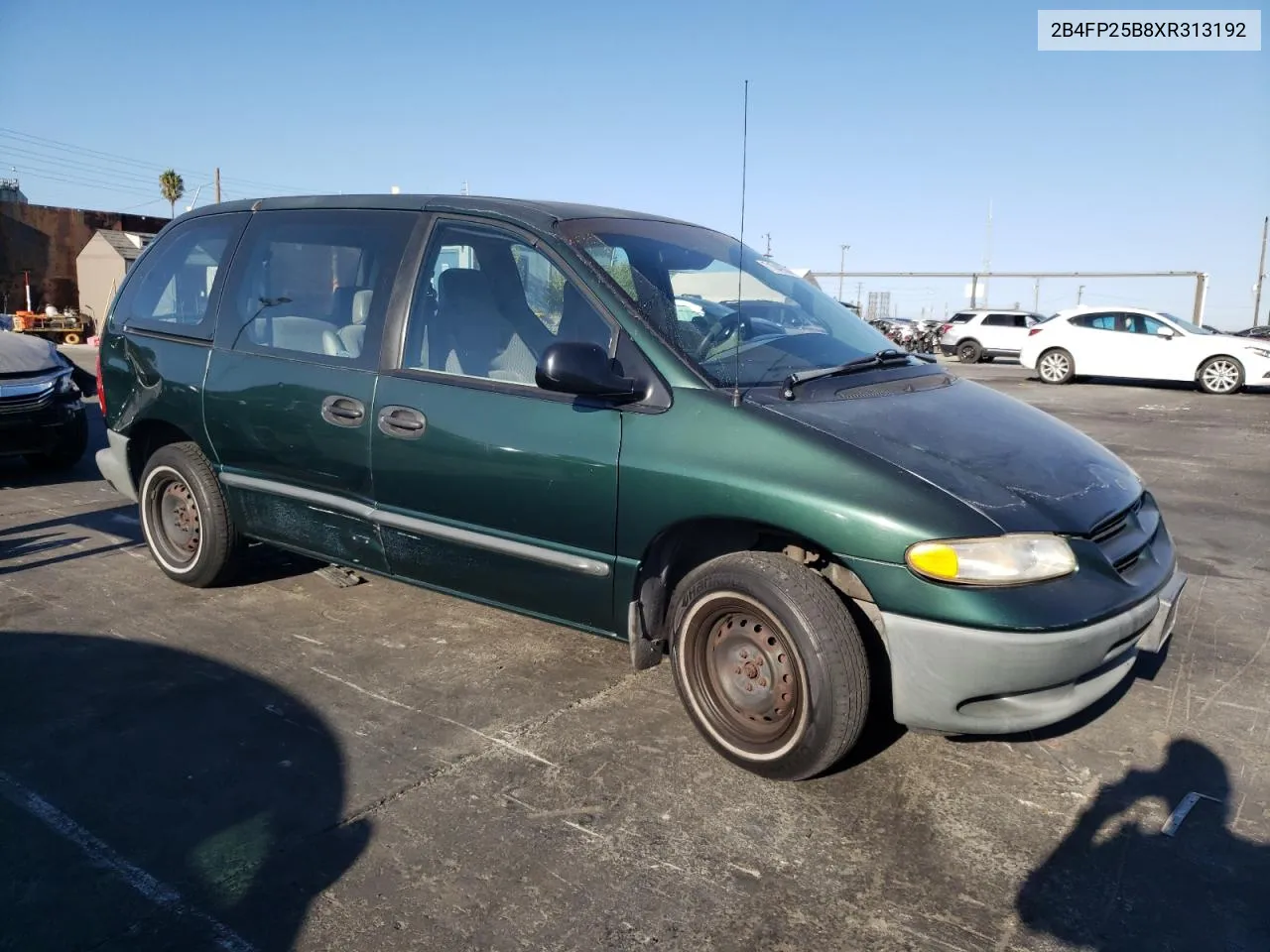 1999 Dodge Caravan VIN: 2B4FP25B8XR313192 Lot: 71049564