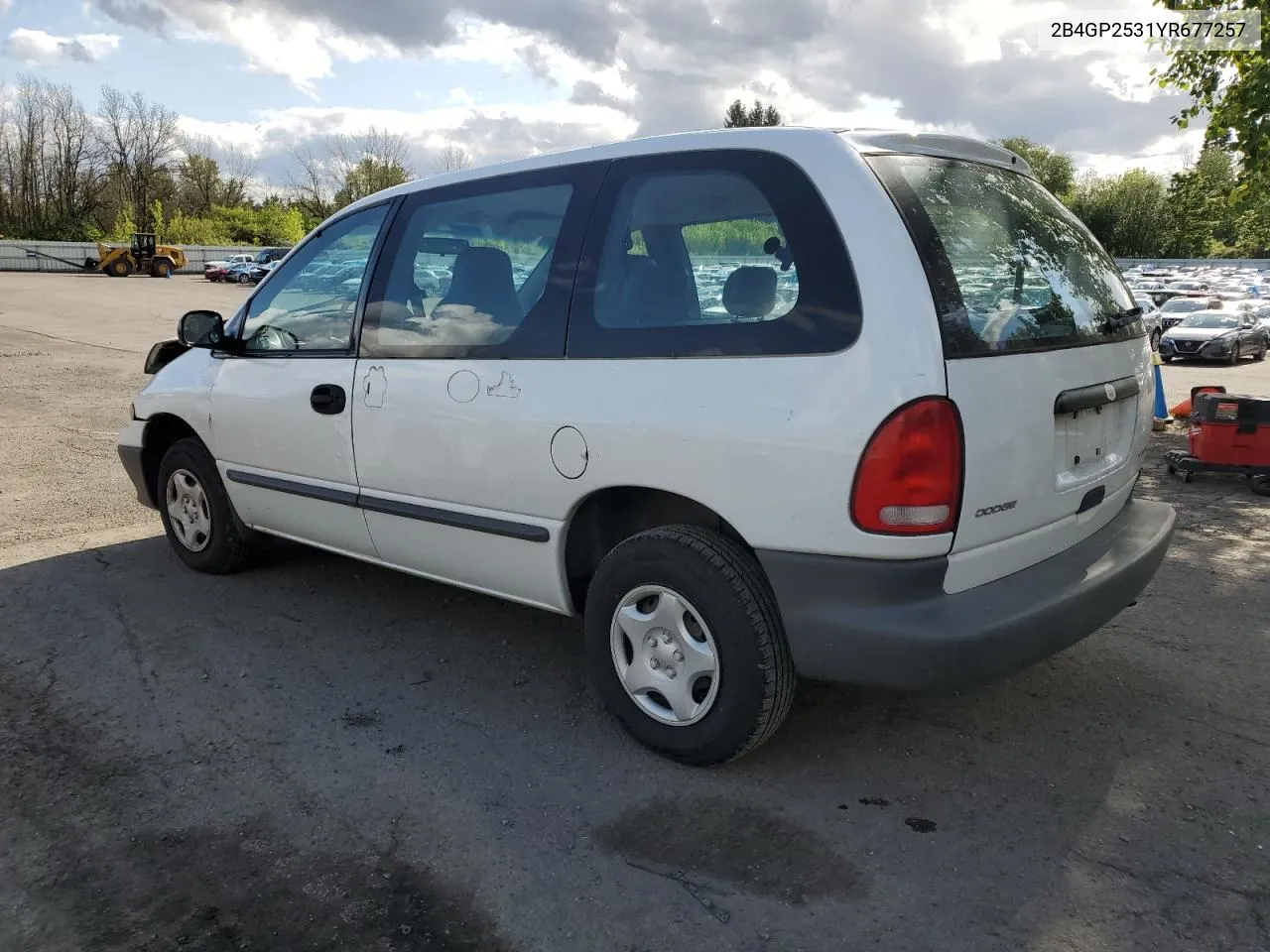 2000 Dodge Caravan VIN: 2B4GP2531YR677257 Lot: 54054684