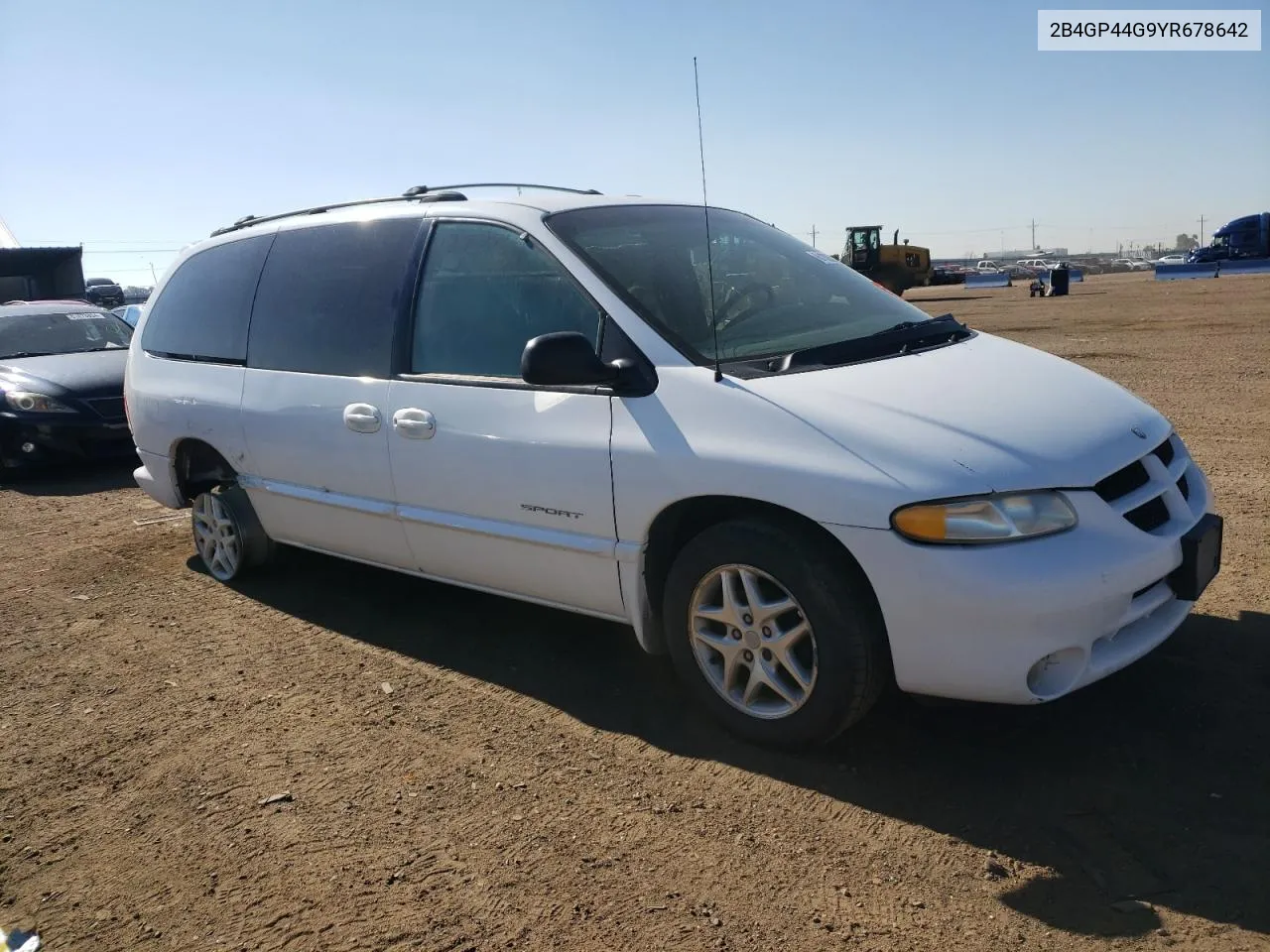 2000 Dodge Grand Caravan Se VIN: 2B4GP44G9YR678642 Lot: 61305724