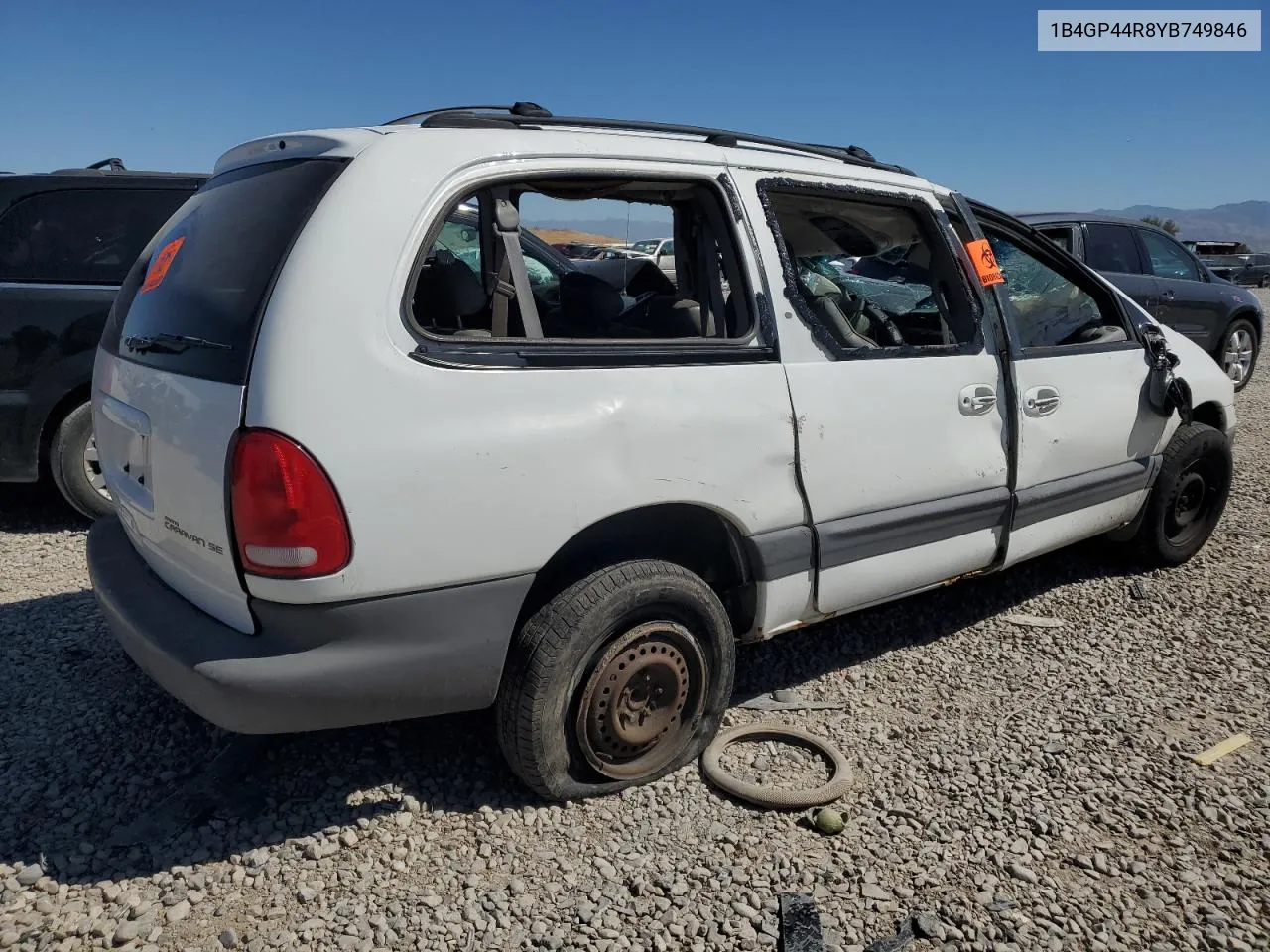 2000 Dodge Grand Caravan Se VIN: 1B4GP44R8YB749846 Lot: 67656204