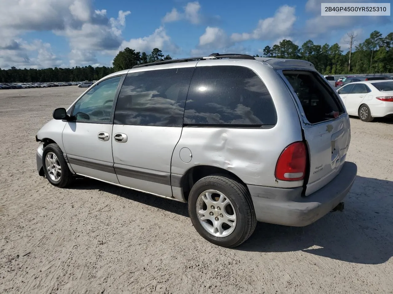 2000 Dodge Caravan Se VIN: 2B4GP45G0YR525310 Lot: 69596394