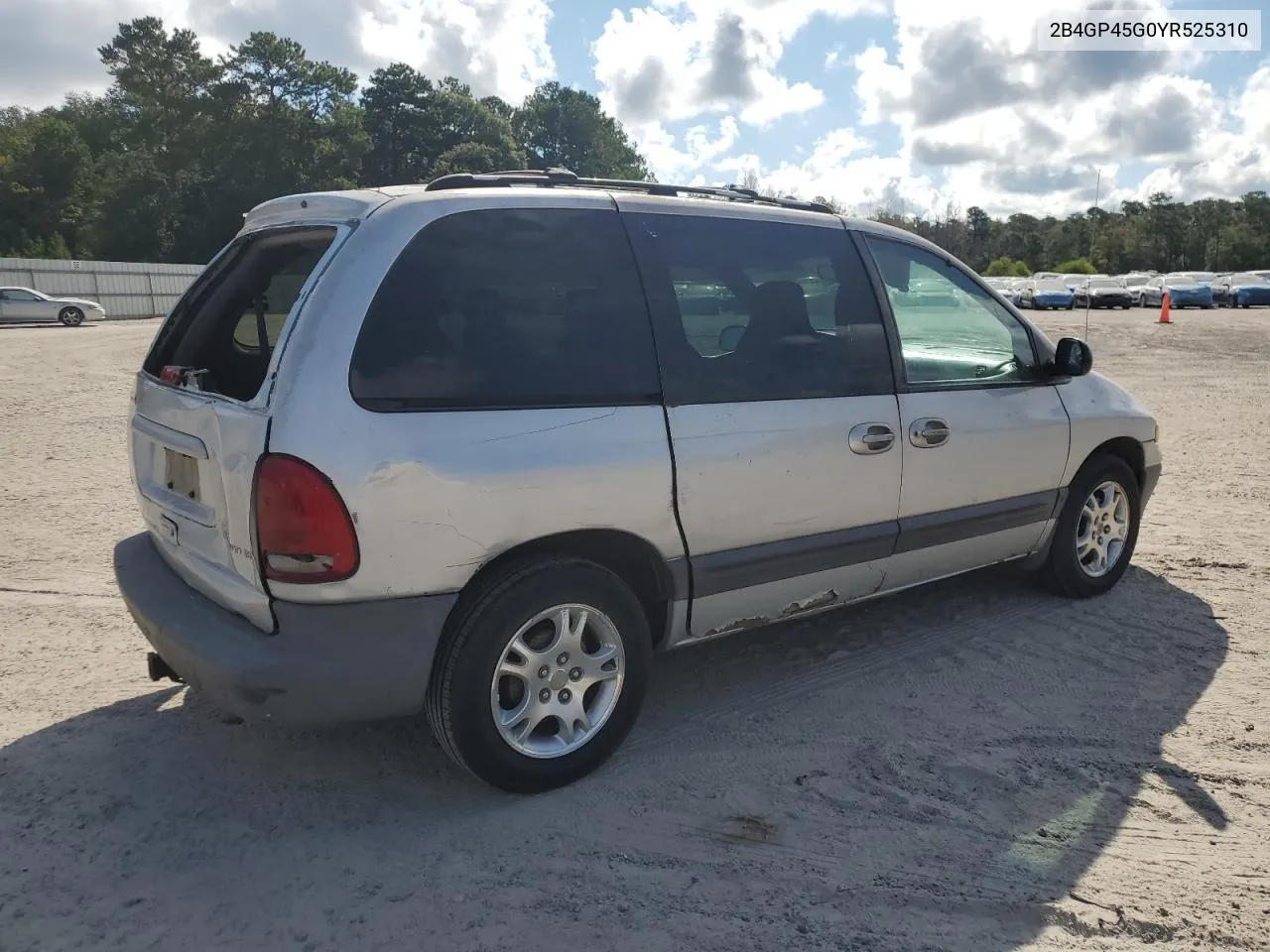 2000 Dodge Caravan Se VIN: 2B4GP45G0YR525310 Lot: 69596394