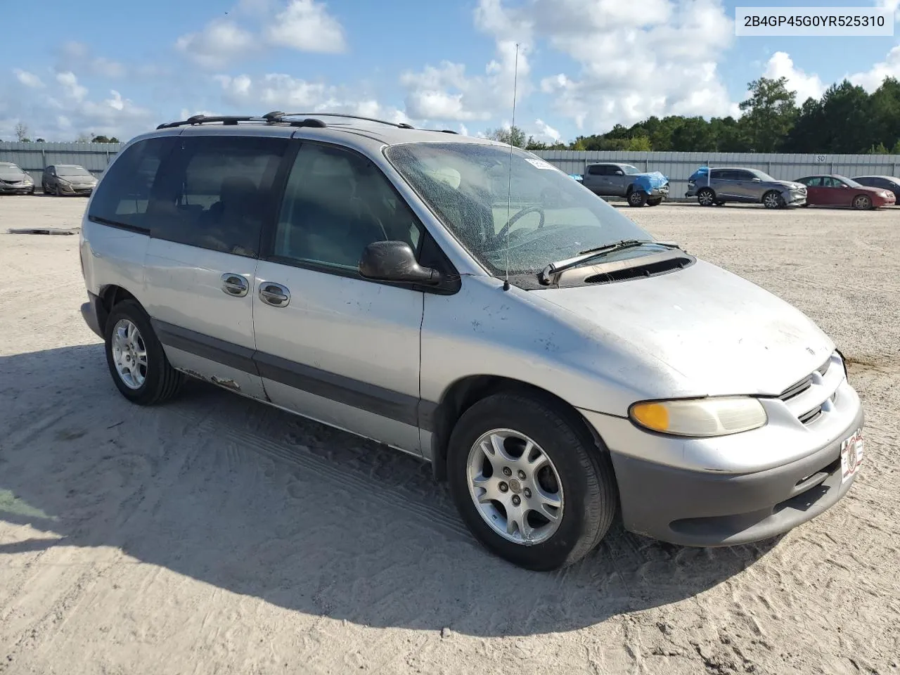 2000 Dodge Caravan Se VIN: 2B4GP45G0YR525310 Lot: 69596394