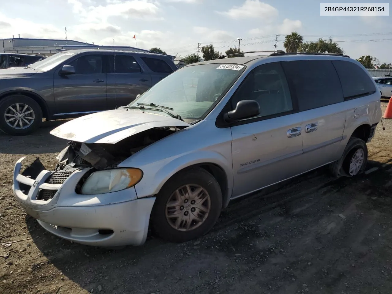 2B4GP44321R268154 2001 Dodge Grand Caravan Sport