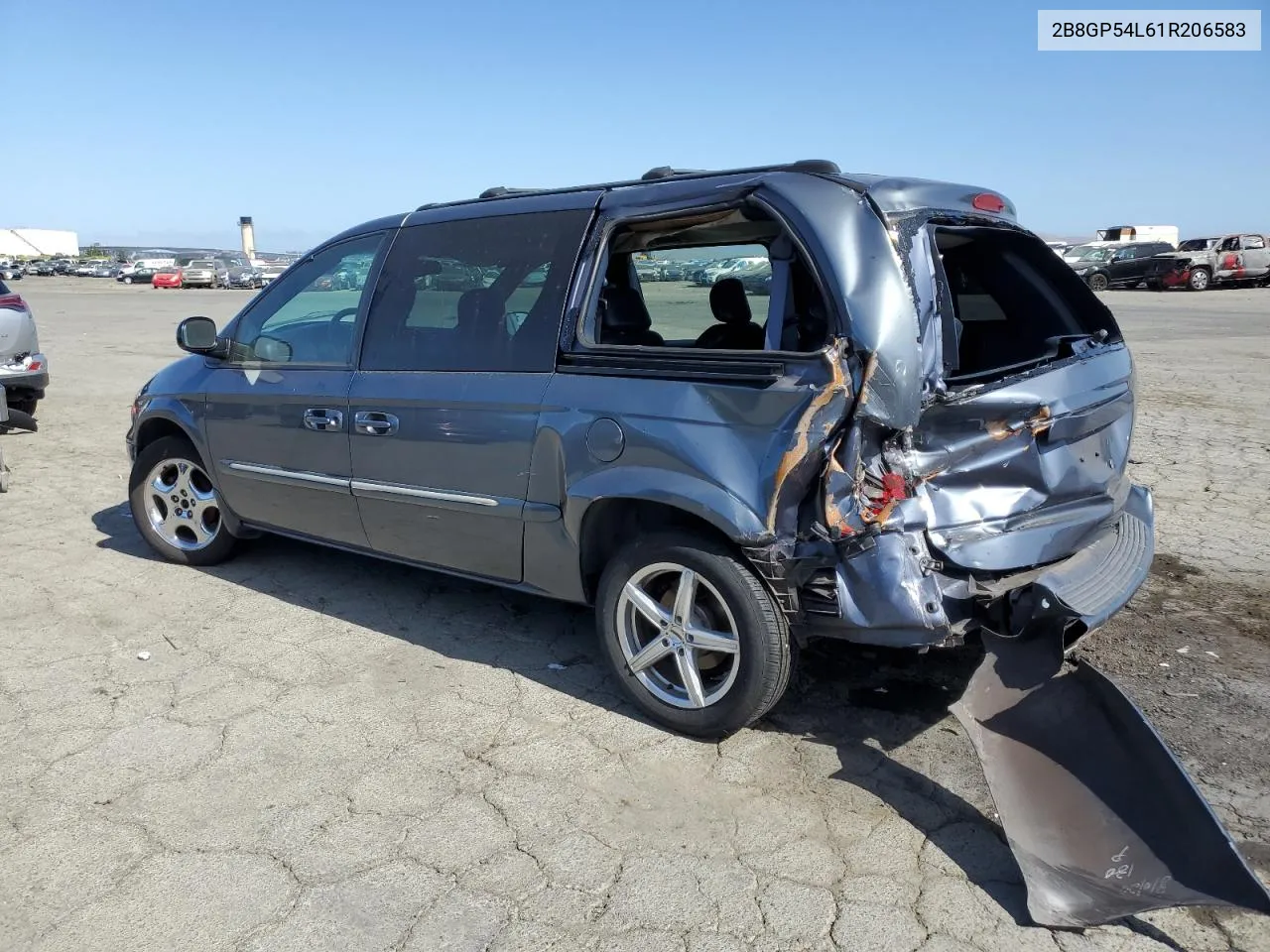 2001 Dodge Grand Caravan Es VIN: 2B8GP54L61R206583 Lot: 56125474