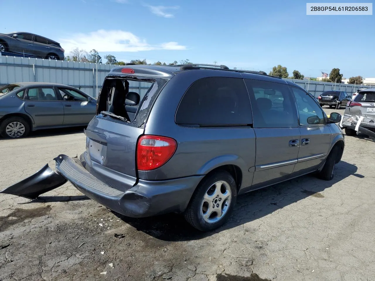 2B8GP54L61R206583 2001 Dodge Grand Caravan Es