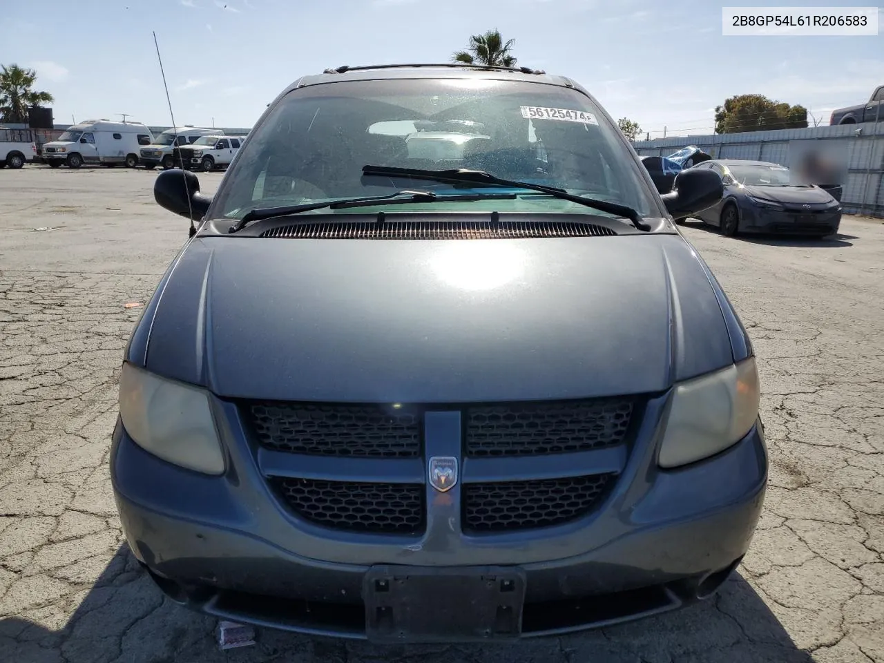 2001 Dodge Grand Caravan Es VIN: 2B8GP54L61R206583 Lot: 56125474