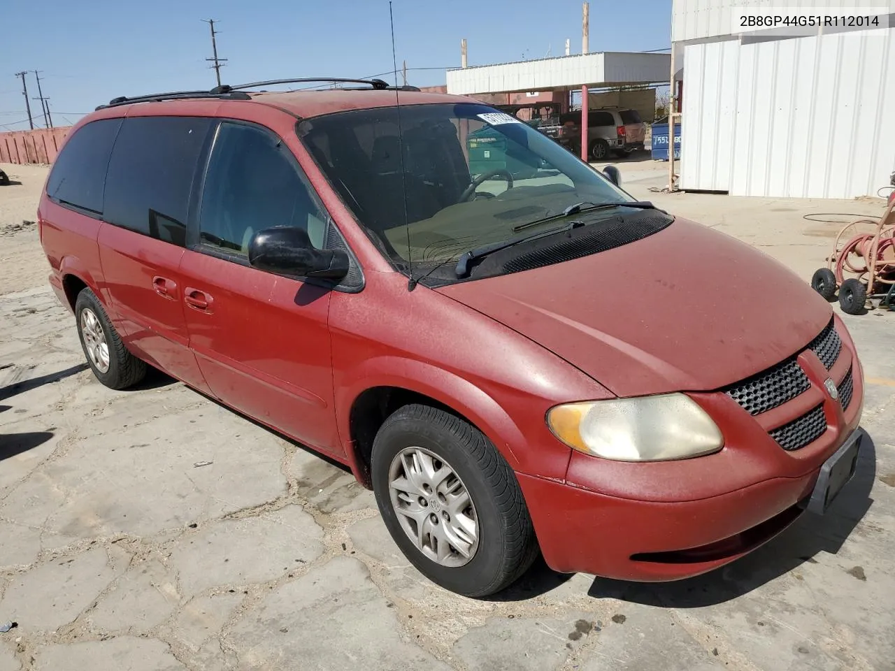 2001 Dodge Grand Caravan Sport VIN: 2B8GP44G51R112014 Lot: 57112224