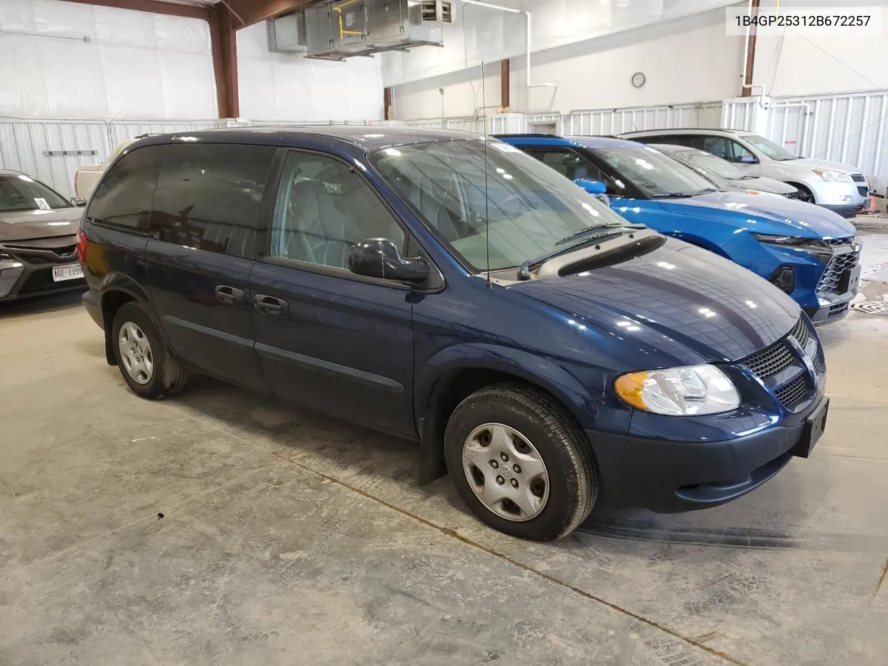 2002 Dodge Caravan Se VIN: 1B4GP25312B672257 Lot: 50482464