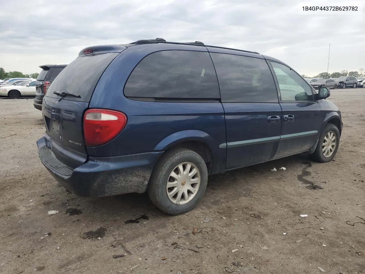 2002 Dodge Grand Caravan Sport VIN: 1B4GP44372B629782 Lot: 53640234