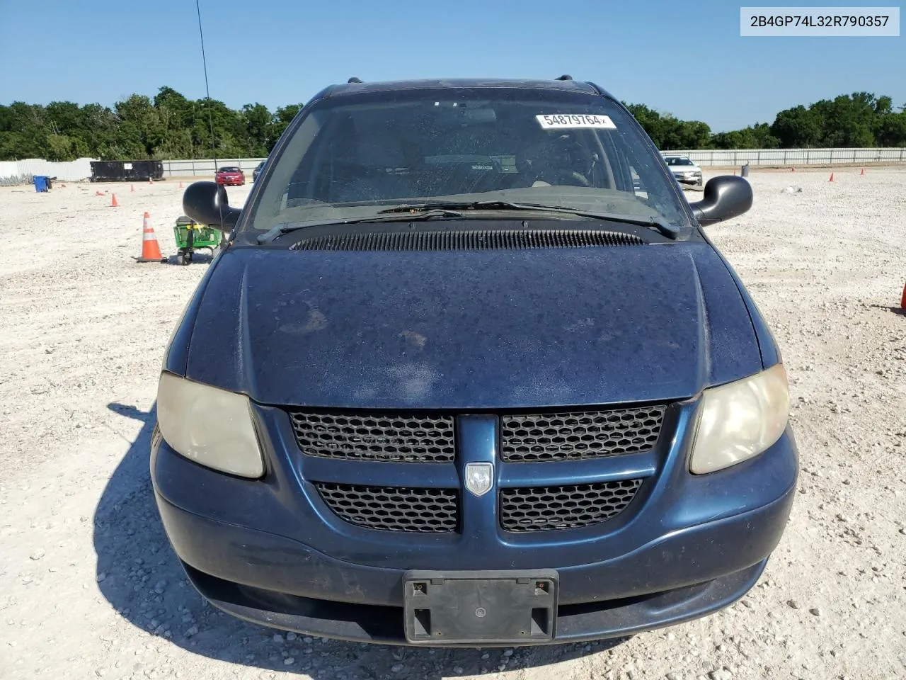 2002 Dodge Grand Caravan Ex VIN: 2B4GP74L32R790357 Lot: 54879764