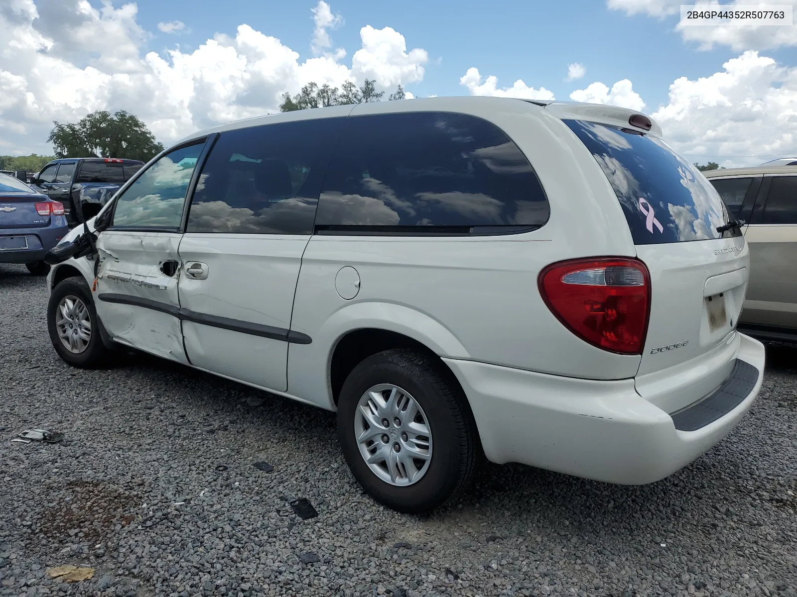 2002 Dodge Grand Caravan Sport VIN: 2B4GP44352R507763 Lot: 62405644