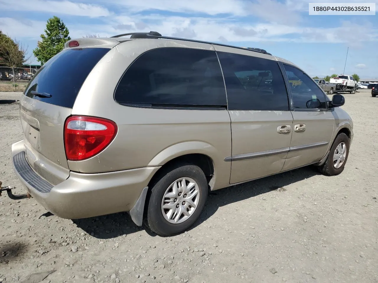 2002 Dodge Grand Caravan Sport VIN: 1B8GP44302B635521 Lot: 72230584