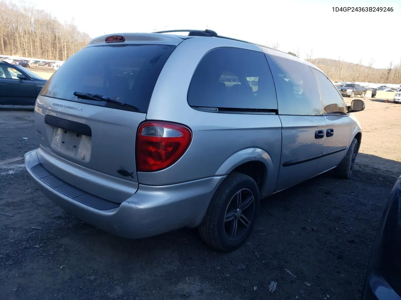 2003 Dodge Grand Caravan Se VIN: 1D4GP24363B249246 Lot: 39286764