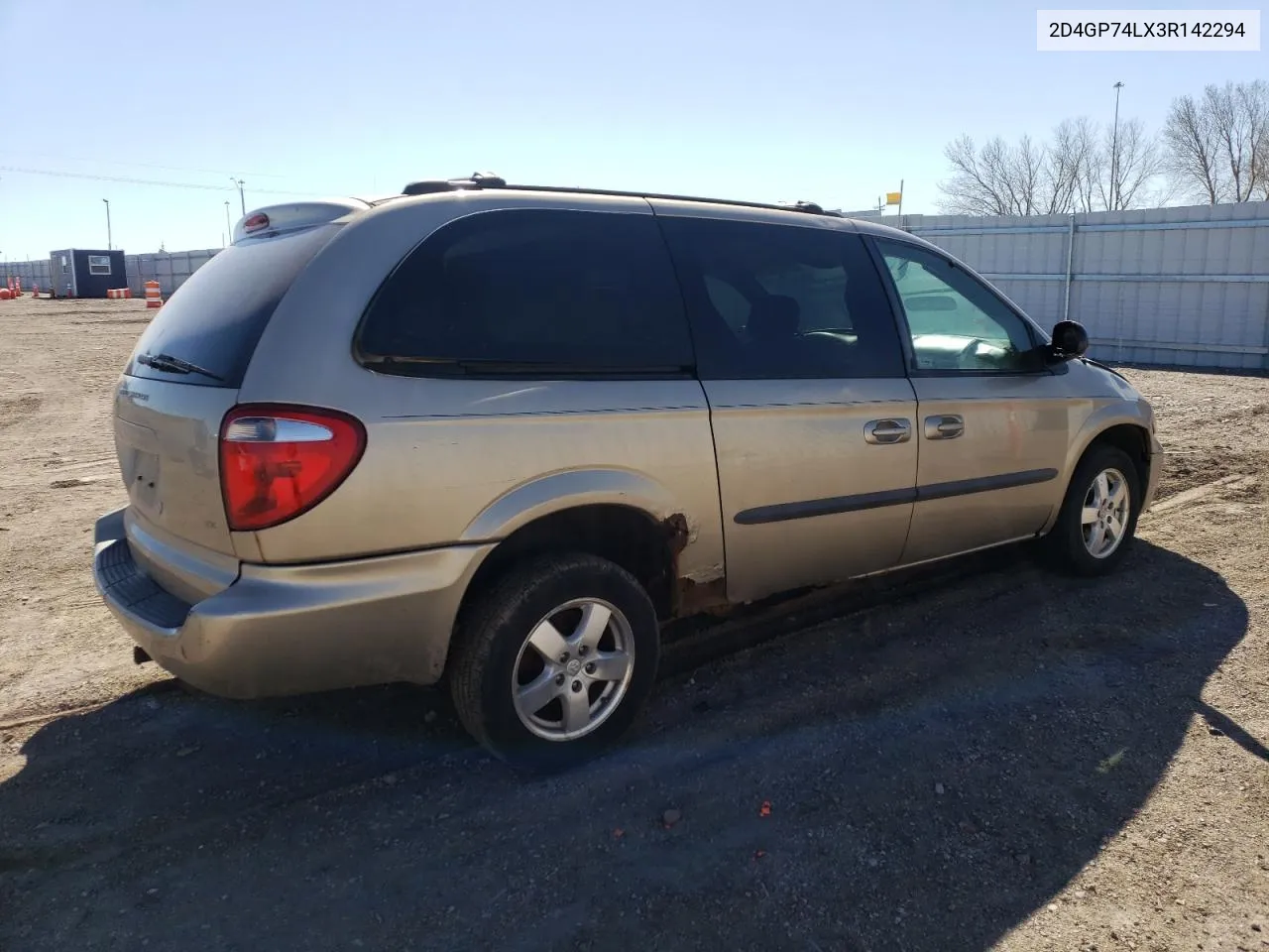 2D4GP74LX3R142294 2003 Dodge Grand Caravan Ex