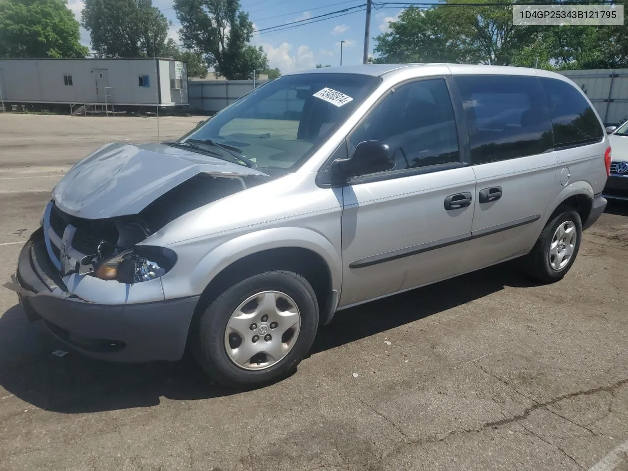 2003 Dodge Caravan Se VIN: 1D4GP25343B121795 Lot: 53480914