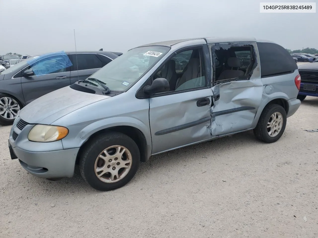 2003 Dodge Caravan Se VIN: 1D4GP25R83B245489 Lot: 54036424