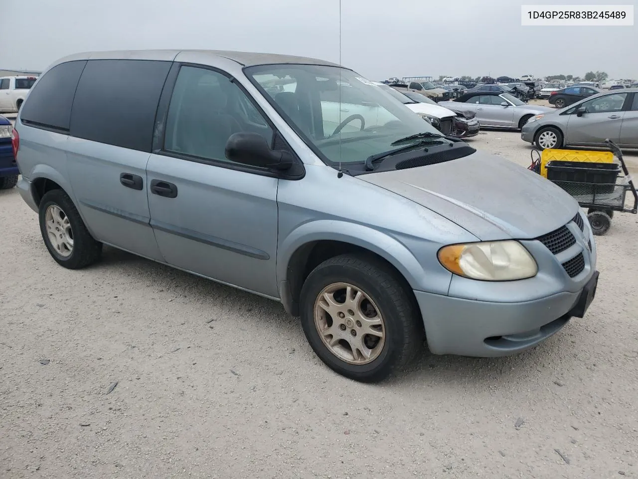 2003 Dodge Caravan Se VIN: 1D4GP25R83B245489 Lot: 54036424