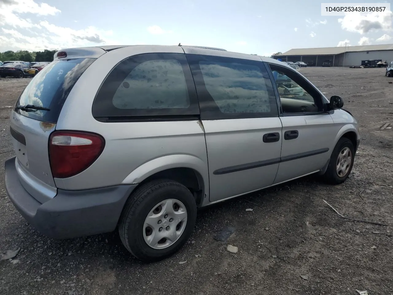 2003 Dodge Caravan Se VIN: 1D4GP25343B190857 Lot: 54167464