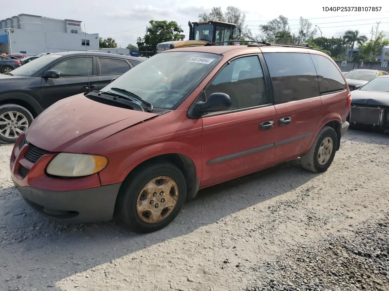 1D4GP25373B107857 2003 Dodge Caravan Se