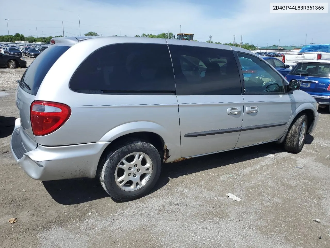 2003 Dodge Grand Caravan Sport VIN: 2D4GP44L83R361365 Lot: 55845574