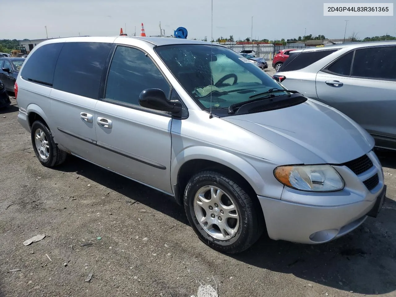 2003 Dodge Grand Caravan Sport VIN: 2D4GP44L83R361365 Lot: 55845574