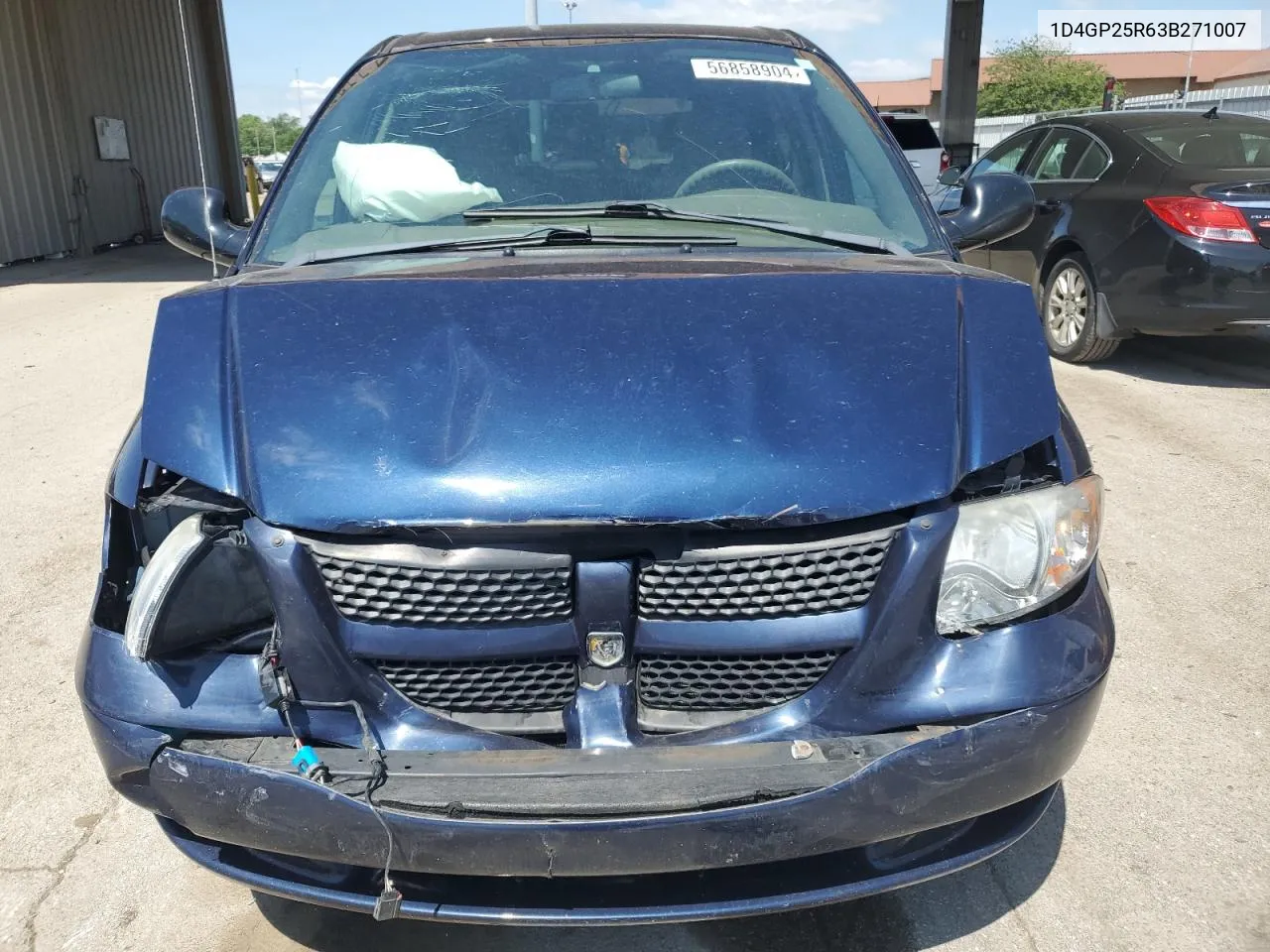 2003 Dodge Caravan Se VIN: 1D4GP25R63B271007 Lot: 56858904