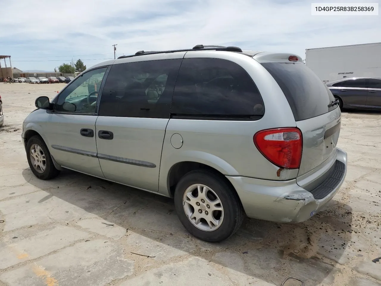 2003 Dodge Caravan Se VIN: 1D4GP25R83B258369 Lot: 57271124