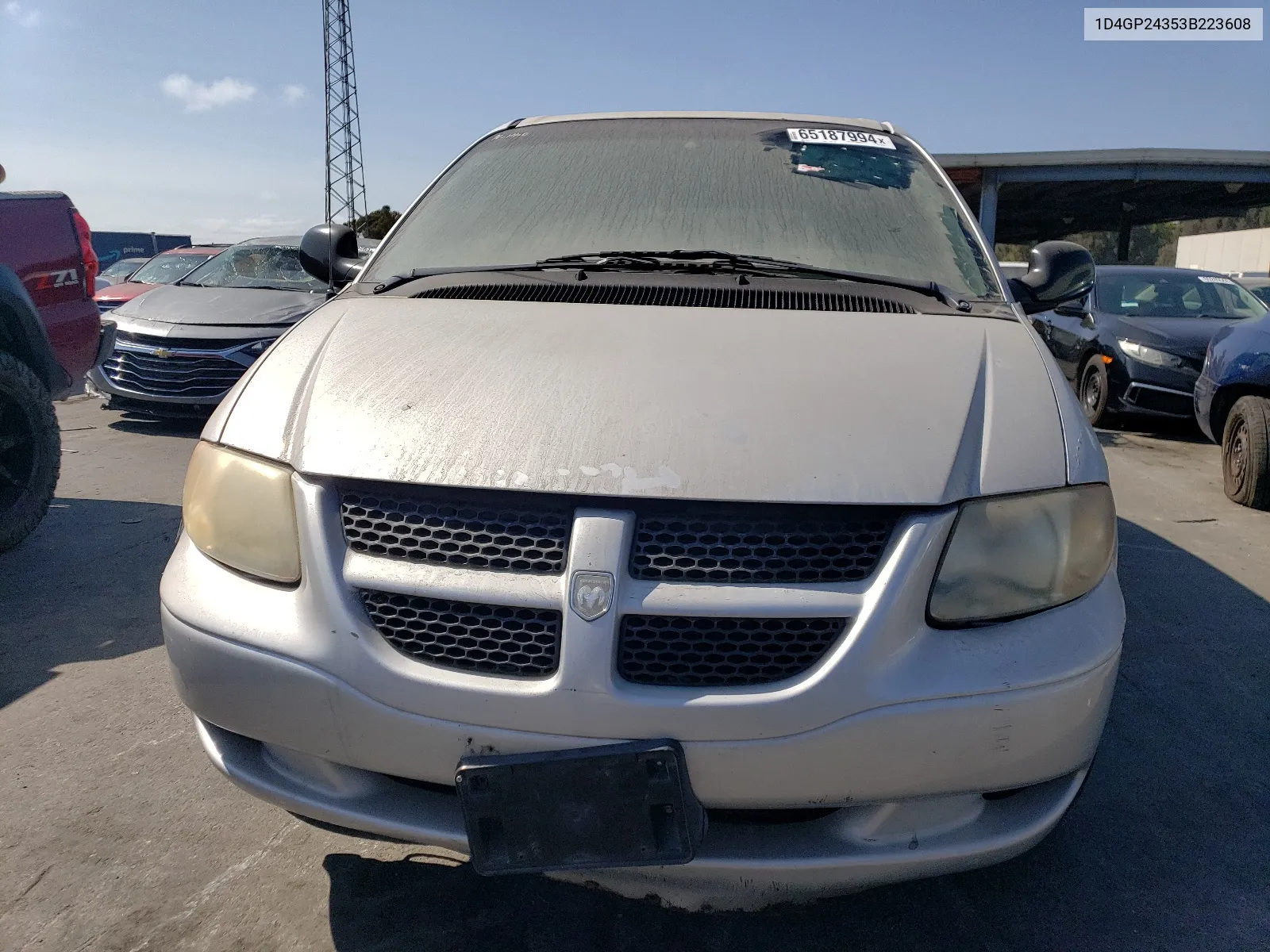 2003 Dodge Grand Caravan Se VIN: 1D4GP24353B223608 Lot: 65187994