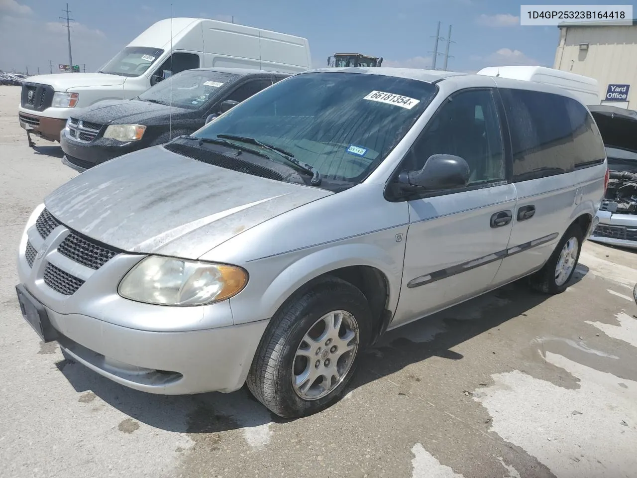 2003 Dodge Caravan Se VIN: 1D4GP25323B164418 Lot: 66181354