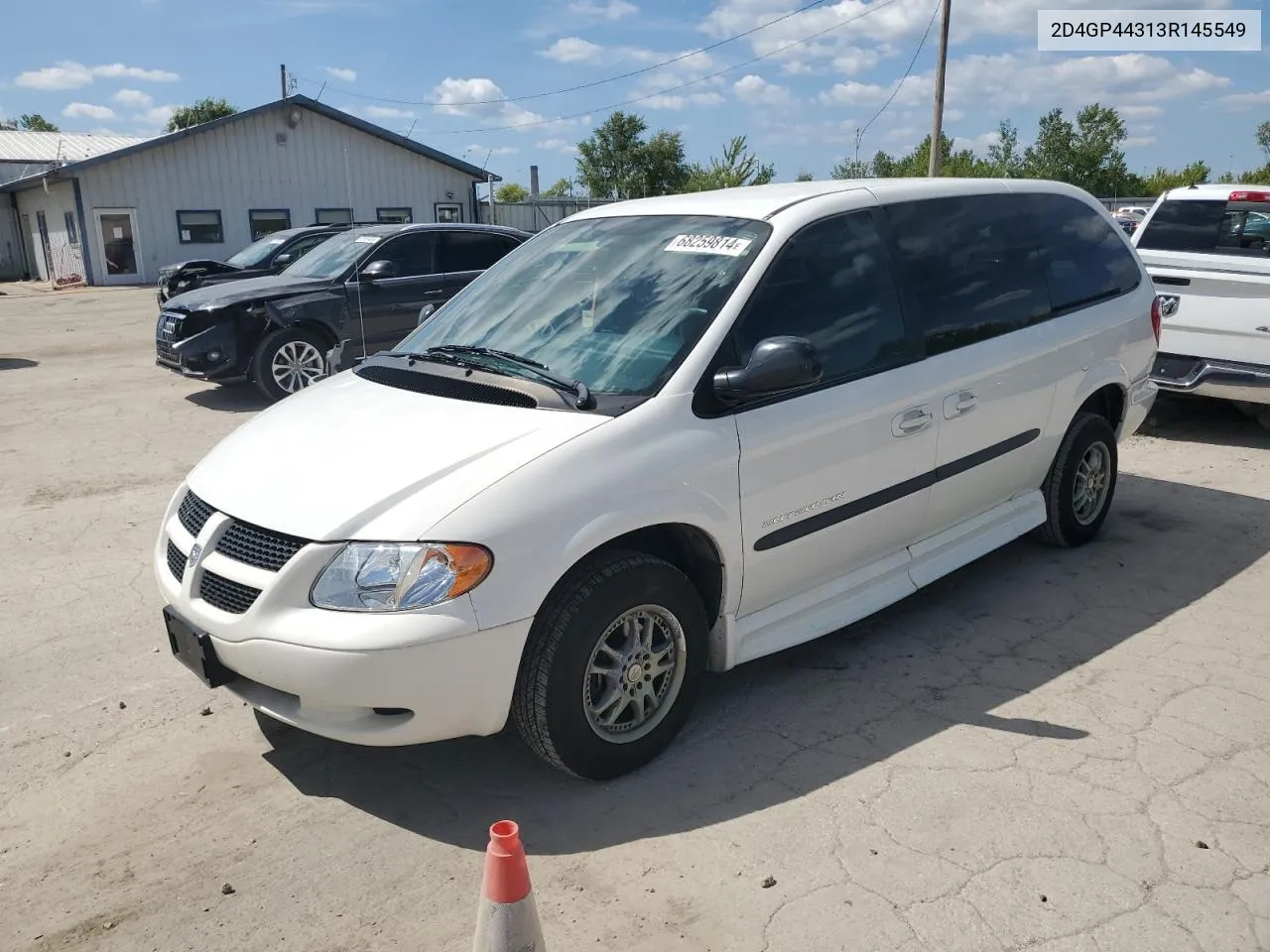 2003 Dodge Grand Caravan Sport VIN: 2D4GP44313R145549 Lot: 68259814