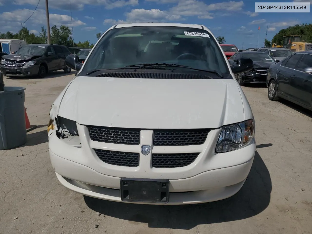 2003 Dodge Grand Caravan Sport VIN: 2D4GP44313R145549 Lot: 68259814