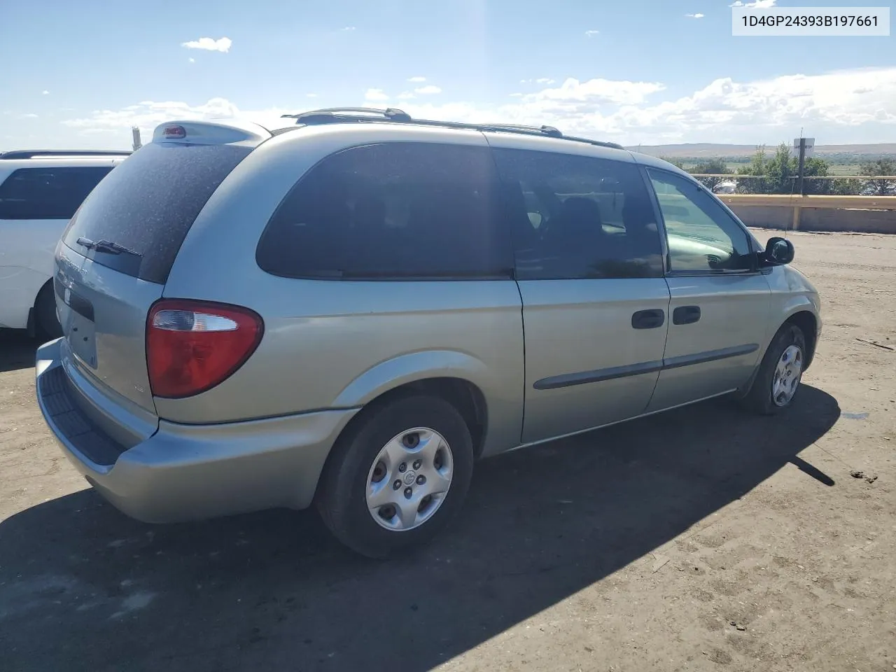 2003 Dodge Grand Caravan Se VIN: 1D4GP24393B197661 Lot: 68476634