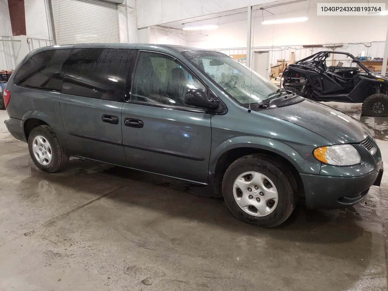 2003 Dodge Grand Caravan Se VIN: 1D4GP243X3B193764 Lot: 70287134