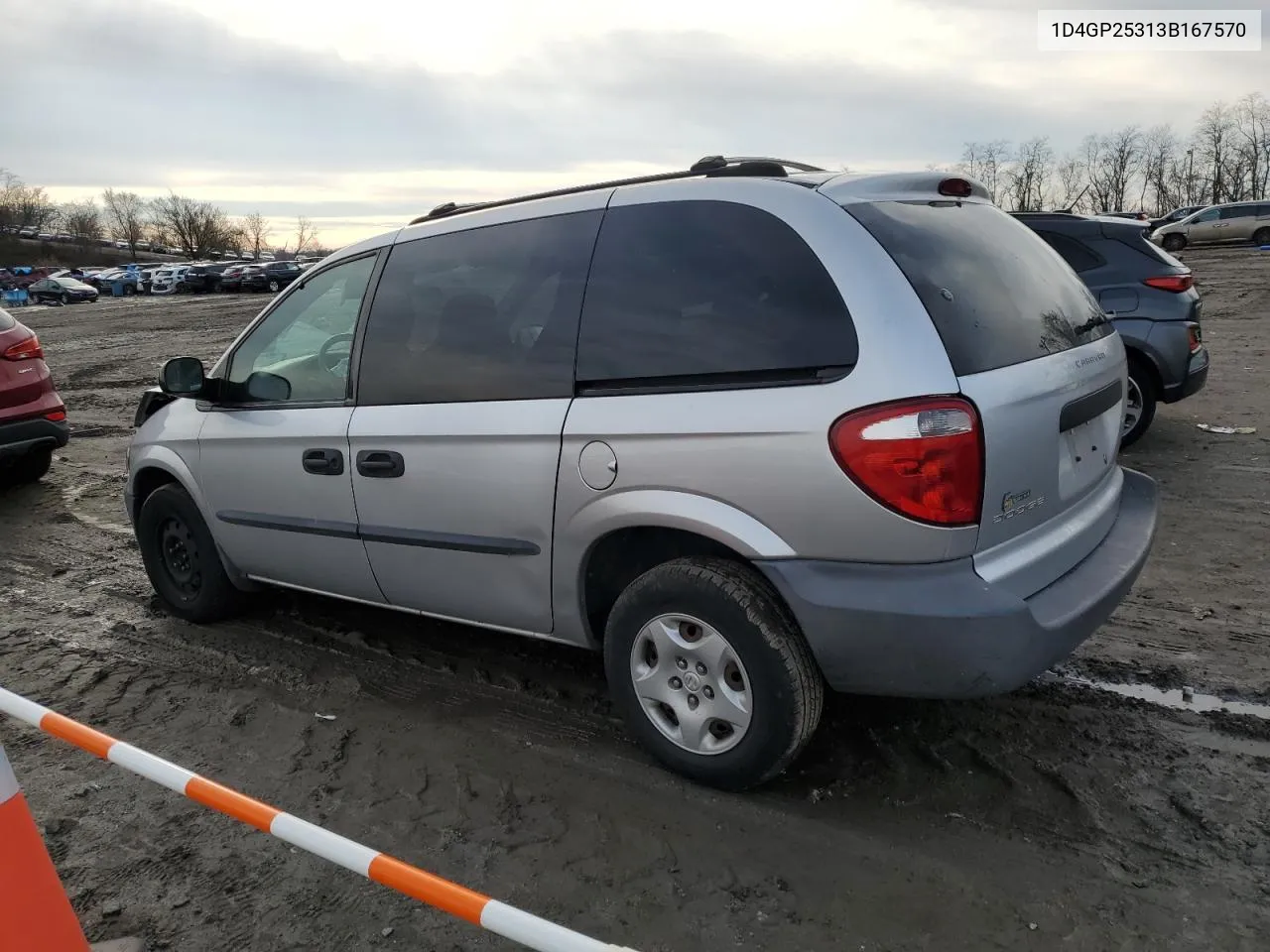 2003 Dodge Caravan Se VIN: 1D4GP25313B167570 Lot: 79054733