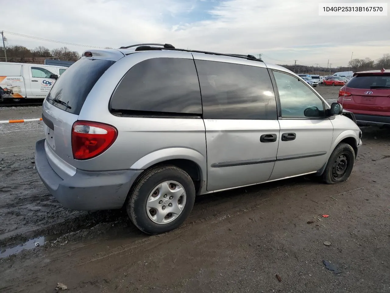 2003 Dodge Caravan Se VIN: 1D4GP25313B167570 Lot: 79054733